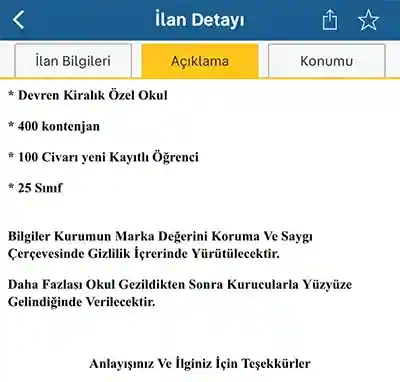 Emlak Sitelerinde Akılalmaz İlanlar: Özel Okullar Öğrencileriyle Satışa Çıkarıldı