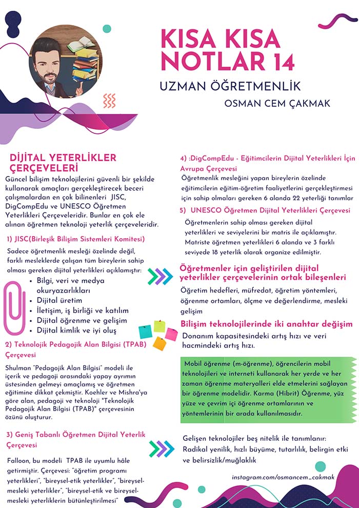 Uzman Öğretmenlik ve Başöğretmenlik İçin Kısa Çalışma Notları