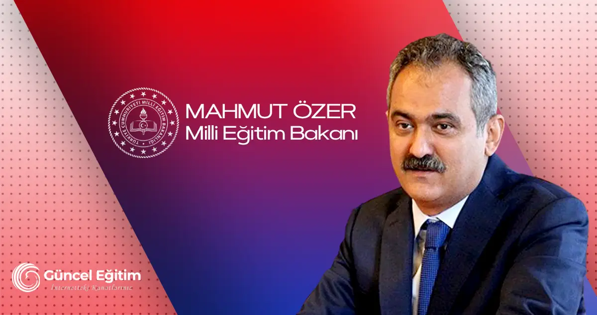 Bakan Mahmut Özer'den canlı yayında önemli açıklamalar